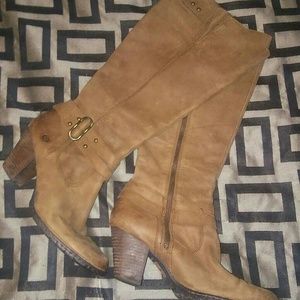Born Leather boots women's sz 11